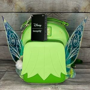 Loungefly Disney Peter Pan Tinker Bell Wings Figural Mini Backpack